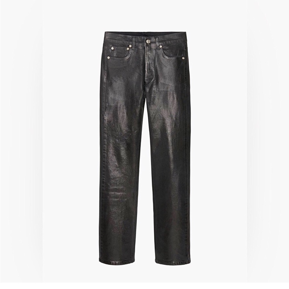 Zara Coated Jeans